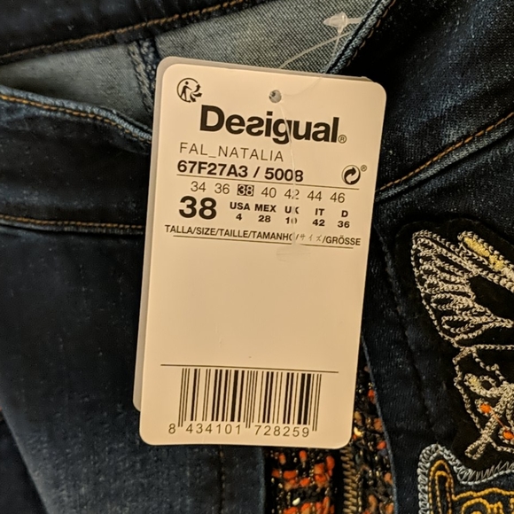 Desigual Jeans Skirt new with tags! - Picture 3 of 4